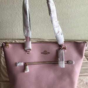 Coach Blossom Gallery Tote w/ Floral interior NWT